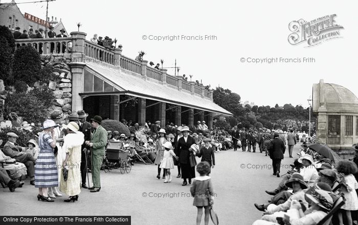 Photo of Weston Super Mare, Madeira Cove And The Bandstand 1923