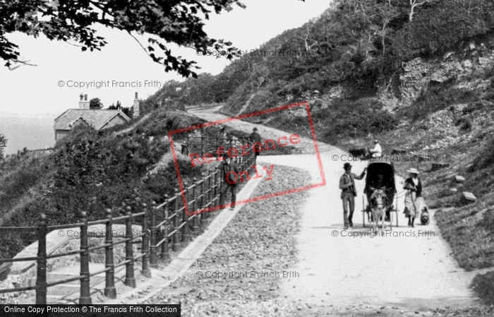 Photo of Weston Super Mare, On The Kewstoke Road 1887