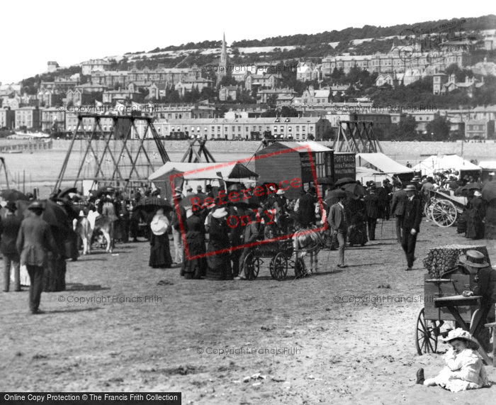Photo of Weston Super Mare, On The Sands 1887