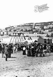 On The Sands 1887, Weston-Super-Mare