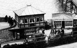 Shops At Birnbeck Pier 1913, Weston-Super-Mare