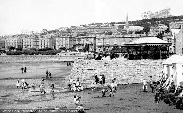 Photo of Weston Super Mare, The Beach 1887