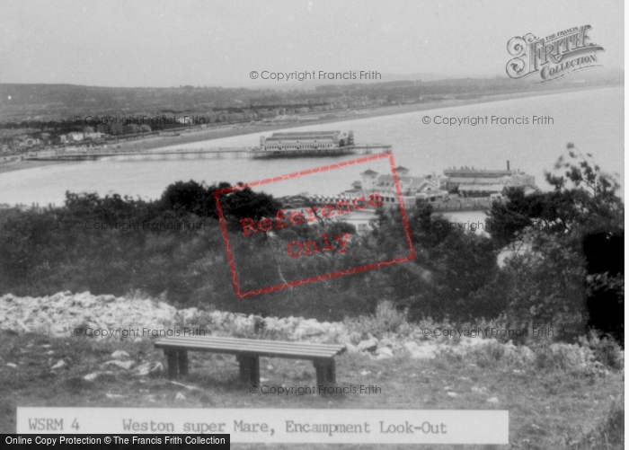 Photo of Weston Super Mare, The Encampment Look Out c.1940