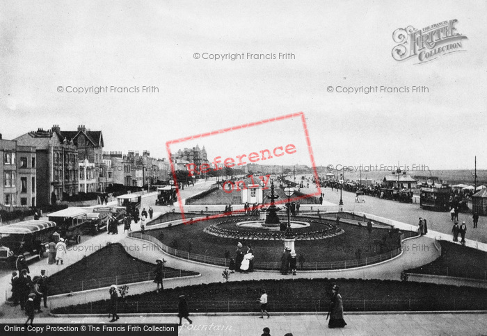 Photo of Weston Super Mare, The Gardens And Fountain c.1900