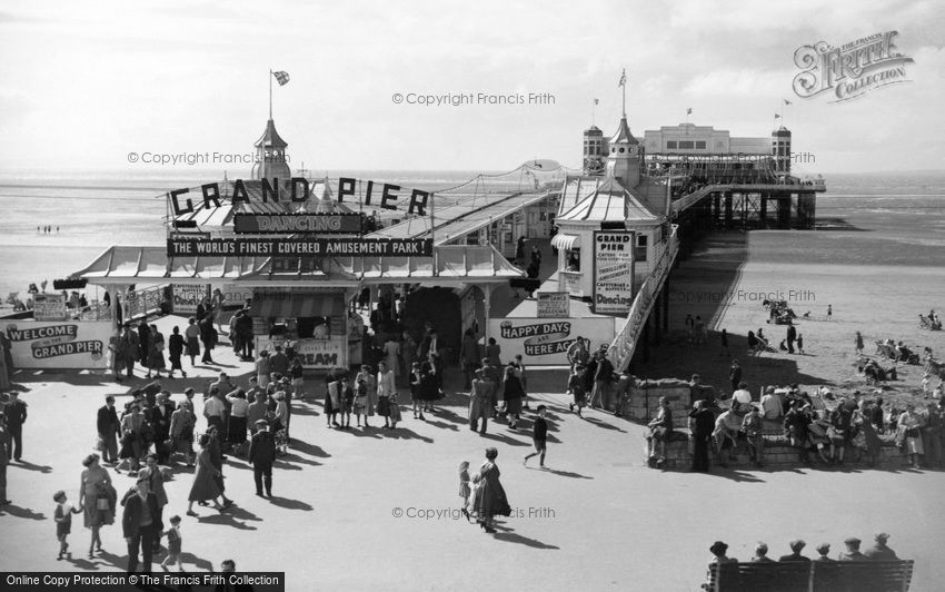 Weston-super-Mare, the Grand Pier c1955