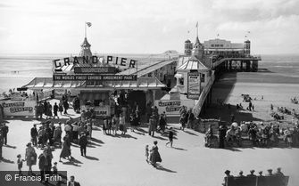 Weston-super-Mare, the Grand Pier c1955