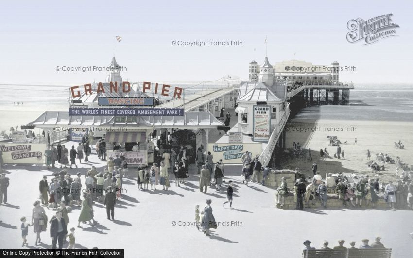 Weston-super-Mare, the Grand Pier c1955