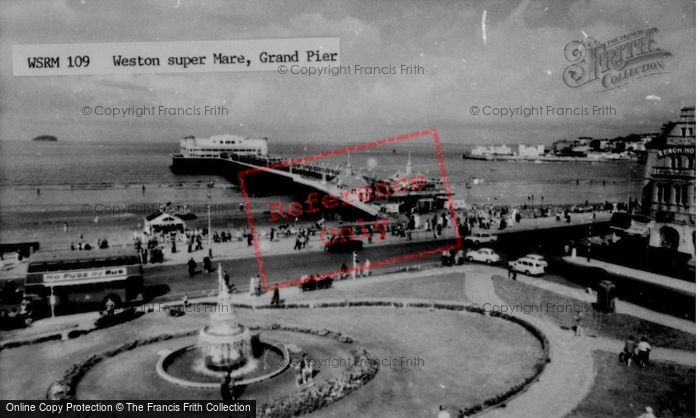 Photo of Weston Super Mare, The Grand Pier c.1965
