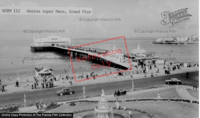 Photo of Weston Super Mare, The Grand Pier c.1965