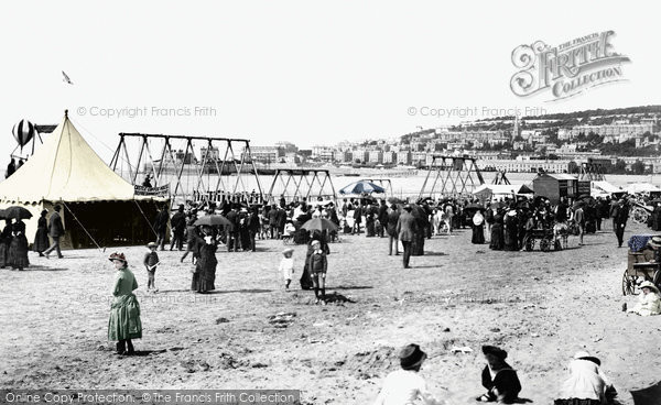 Photo of Weston Super Mare, The Sands 1887