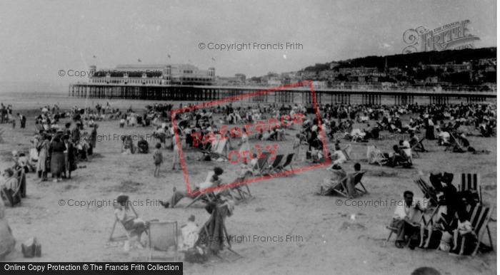 Photo of Weston Super Mare, The Sands c.1950