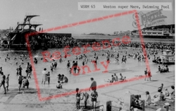 The Swimming Pool c.1950, Weston-Super-Mare