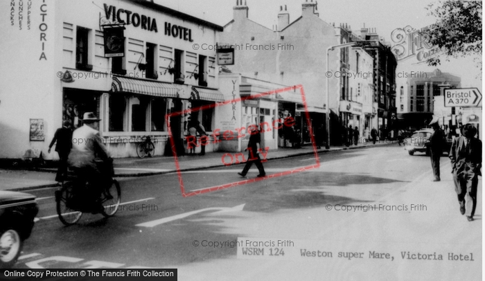 Photo of Weston Super Mare, The Victoria Hotel c.1965