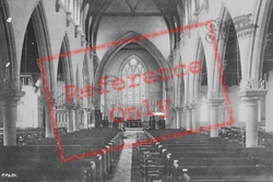 Trinity Church, Interior 1890, Weston-Super-Mare