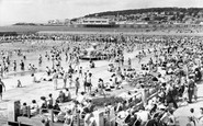 Weston-super-Mare, view from Swimming Pool c1960
