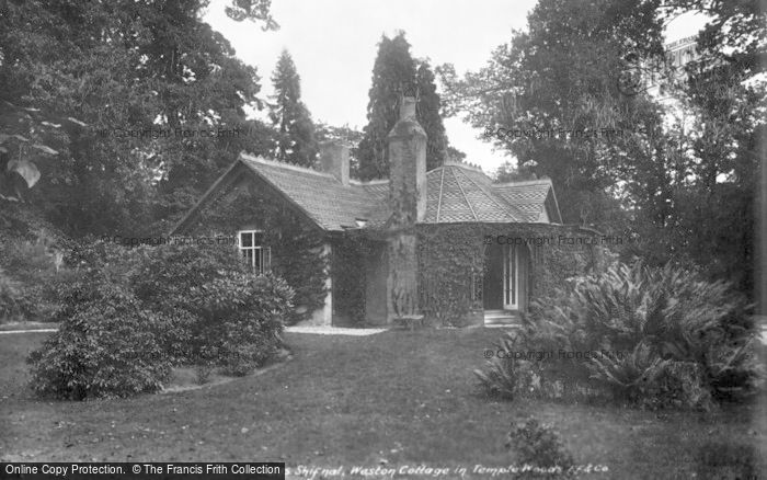 Photo of Weston Under Lizard, Cottage In Temple Woods 1900