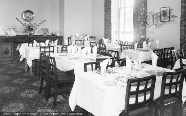 Photo of Weston Under Penyard, The Wye Hotel, The Dining Room c.1955