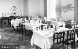 The Wye Hotel, The Dining Room c.1955, Weston Under Penyard
