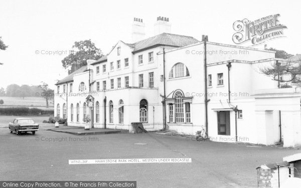 Photo of Weston Under Redcastle, Hawkstone Park Hotel c.1965