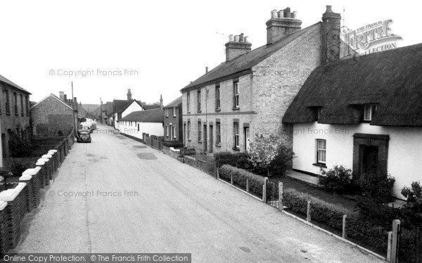 Photo of Westoning, Church Road c.1960