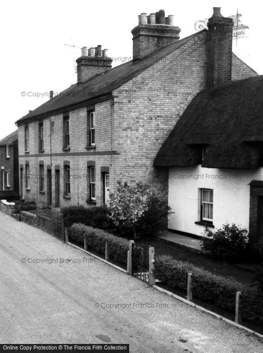 Photo of Westoning, Houses In Church Road c.1960