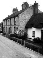 Houses In Church Road c.1960, Westoning