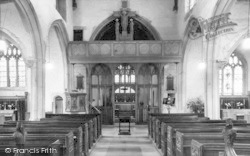 The Church Interior c.1955, Westonzoyland