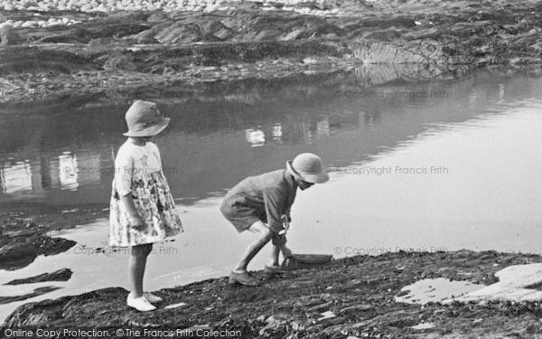 Photo of Westward Ho!, Bathing Pool, Children 1923