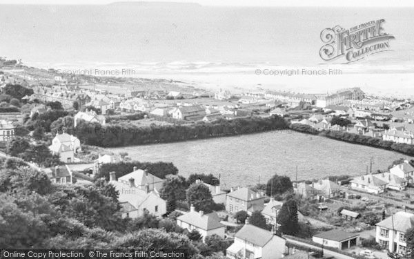 Photo of Westward Ho!, From Bay View Road c.1955