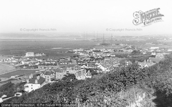 Photo of Westward Ho!, From The Hill c.1955