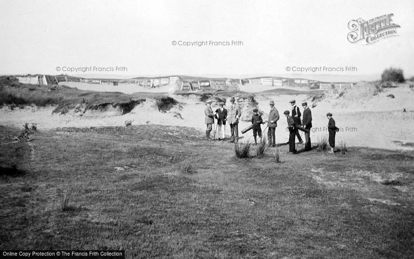 Westward Ho!, Golf Links, the Dreaded 4th Bunker 1907