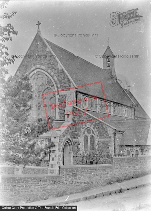 Photo of Westward Ho!, Holy Trinity Church c.1890