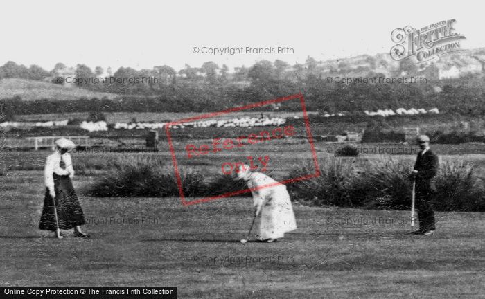 Photo of Westward Ho!, Ladies Playing Golf 1907