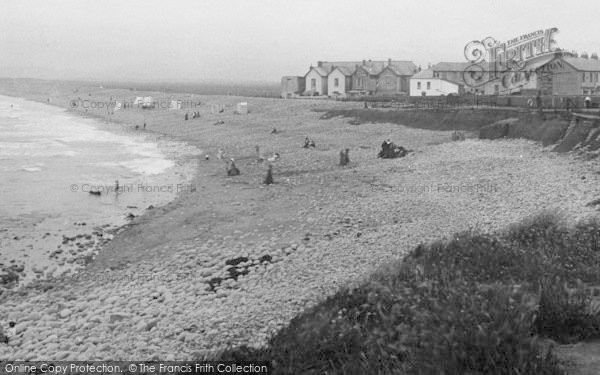 Photo of Westward Ho!, The Beach 1912