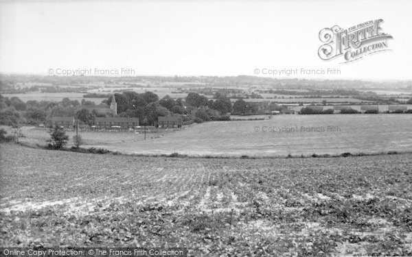Photo of Westwell, From Pilgrims Way c.1960