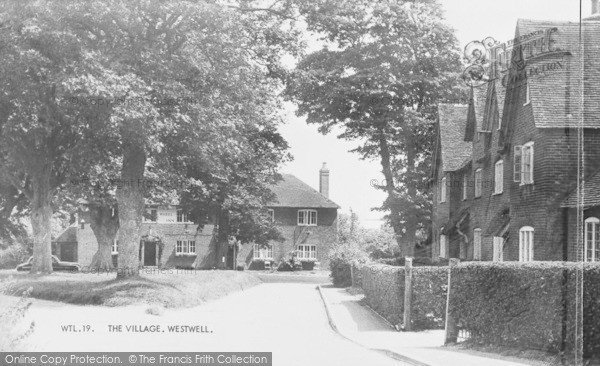 Photo of Westwell, Village c.1960