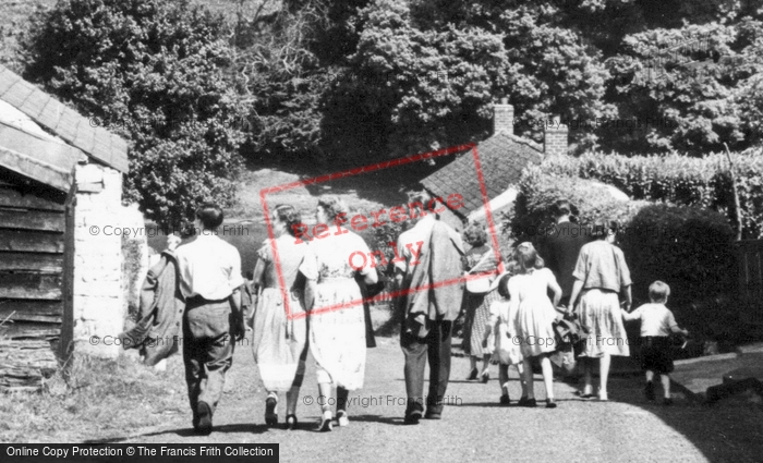 Photo of Wetheral, Family Outing To The River c.1955