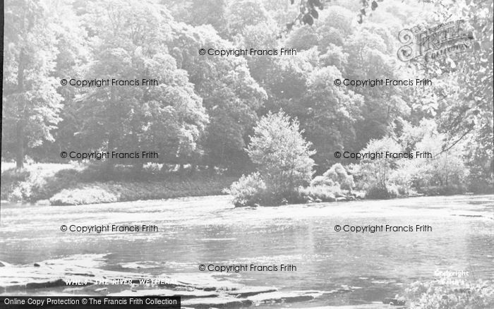 Photo of Wetheral, The River c.1955