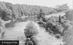 The River Eden c.1955, Wetheral