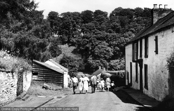 Photo of Wetheral, The Road To The River c.1955