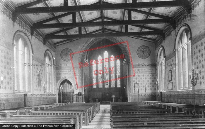 Photo of Wetherby, St James' Church, Interior 1909