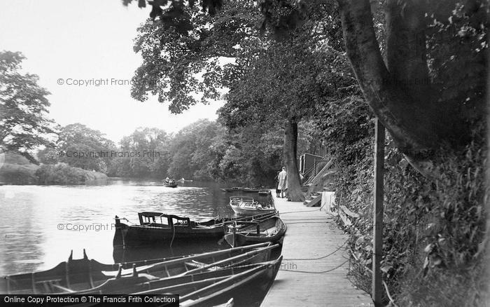 Photo of Wetherby, The Boating Stage c.1935
