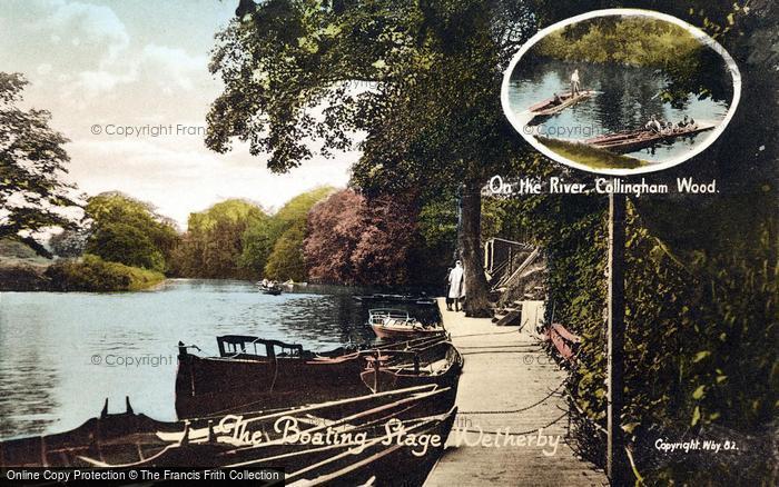 Photo of Wetherby, The Boating Stage c.1935