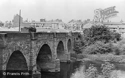 The Bridge And Town c.1960, Wetherby