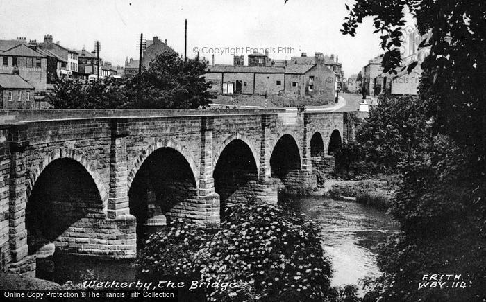 Photo of Wetherby, The Bridge c.1950