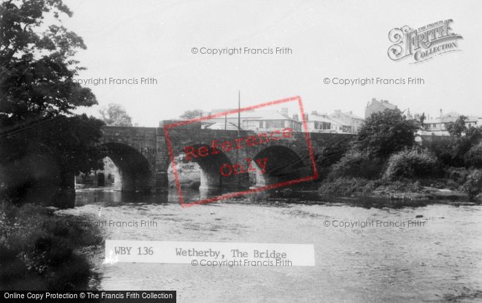 Photo of Wetherby, The Bridge c.1960