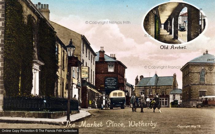 Photo of Wetherby, The Market Place c.1935