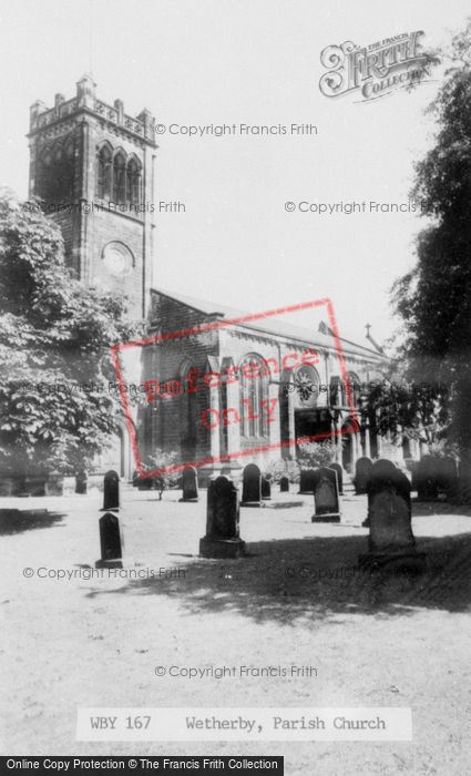 Photo of Wetherby, The Parish Church Of St James c.1965