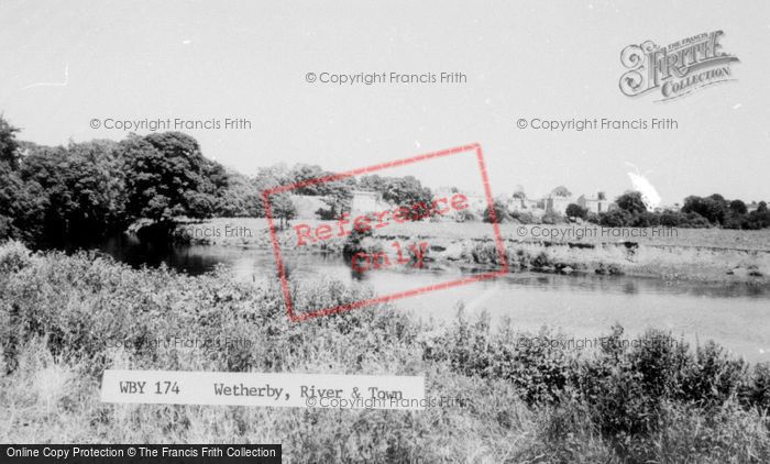 Photo of Wetherby, The River And Town c.1965