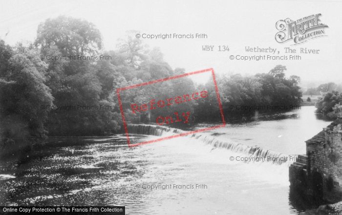 Photo of Wetherby, The River c.1960